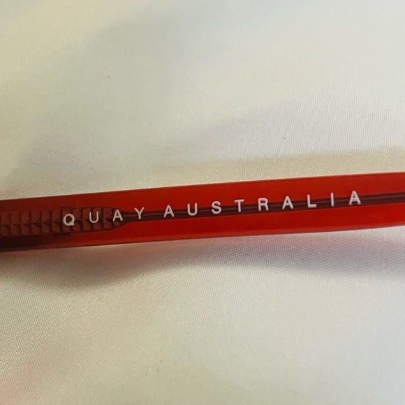 Quay Australia Red Sunglasses main image 7
